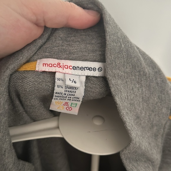 Mac&jac zip up sweatshirt size L - Picture 3 of 12